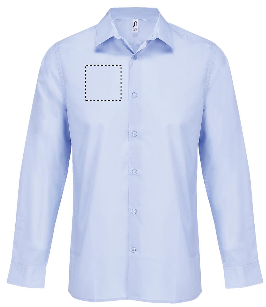 BAILEY MEN POPLIN SHIRT chest right sk
