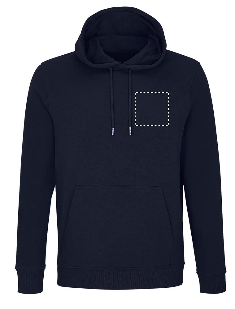 CONSTELLATION HOOD SWEAT chest fn