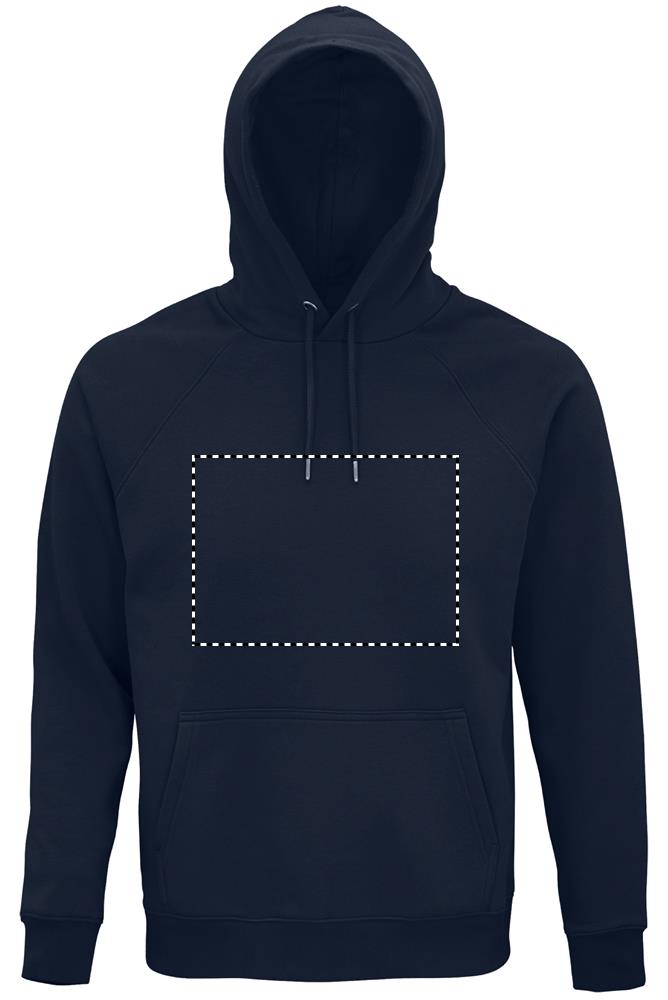 STELLAR Felpa uni cappuccio front fn