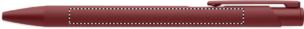 Penna in alluminio riciclato barrel right handed 02