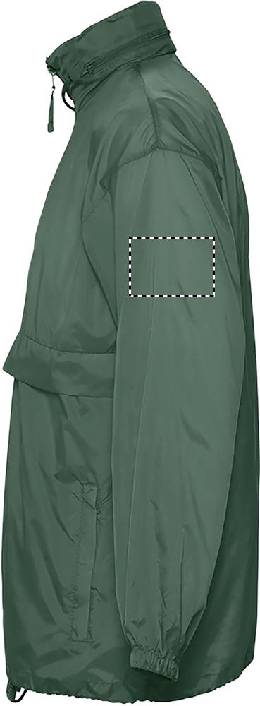 Giacca a vento SURF Unisex arm left fg