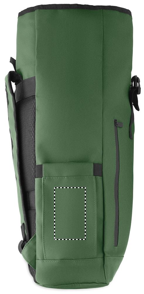 Zaino Rolltop per laptop 600D pocket left 60