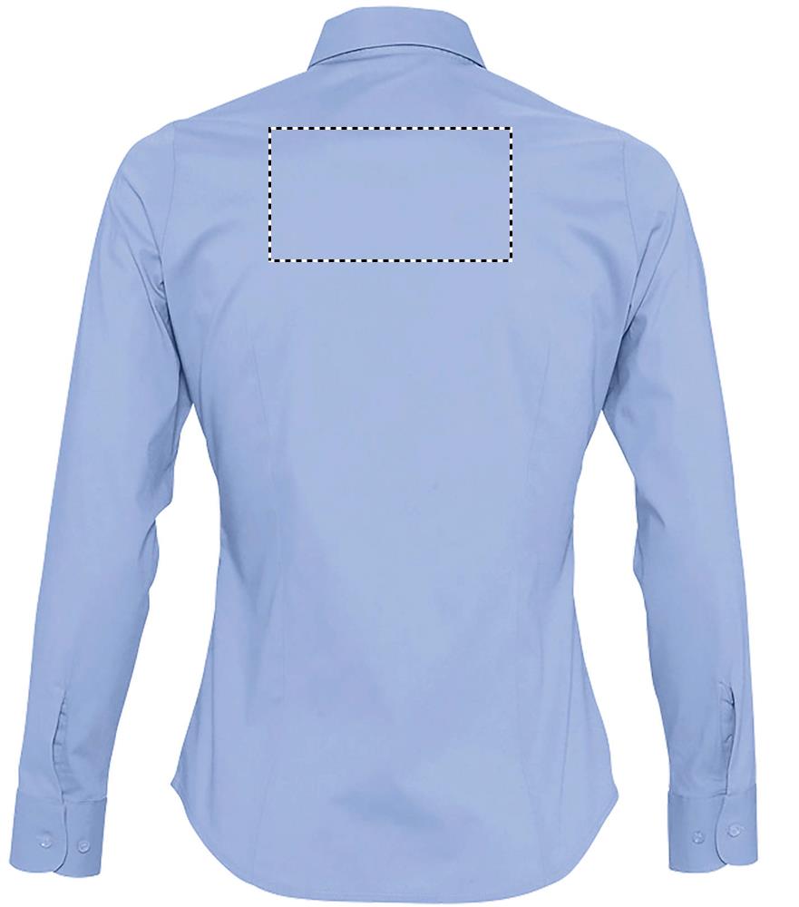 EDEN STRETCH WOMEN SHIRT back screen bf
