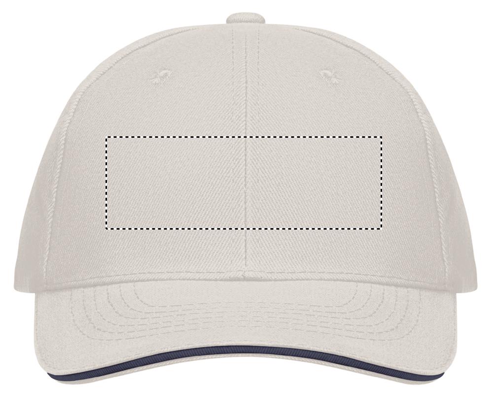 BUFFALO SIX PANEL CAP front embroidery fv