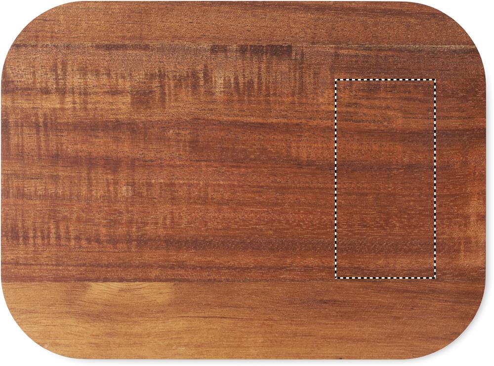 Glass lunch box 800ml lid right 23