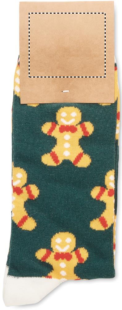 Pair of Christmas socks M cardboard side 1 08