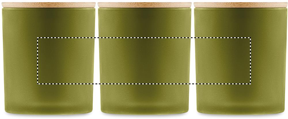 Candela di cera vegetale 120 g roundscreen candle 09