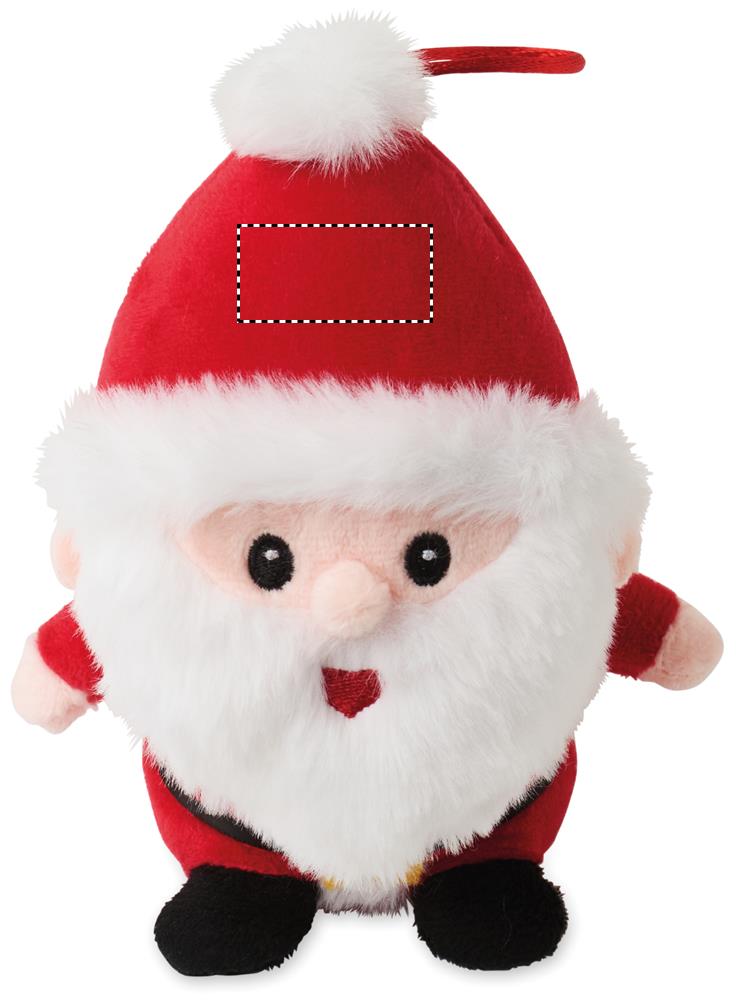 Peluche di Babbo Natale hat 05