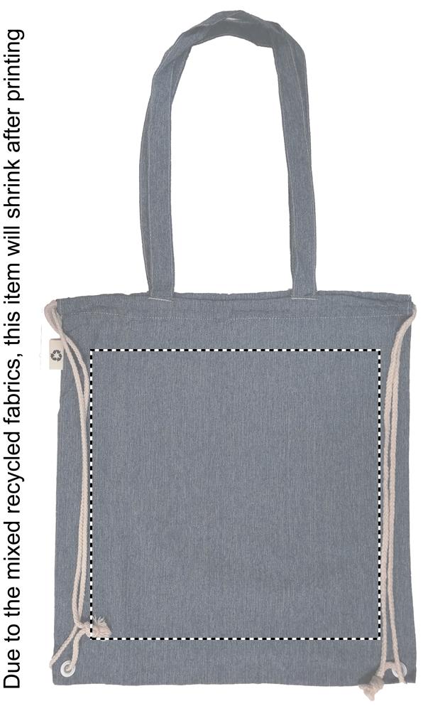 140gr/m² recycled fabric bag front 07