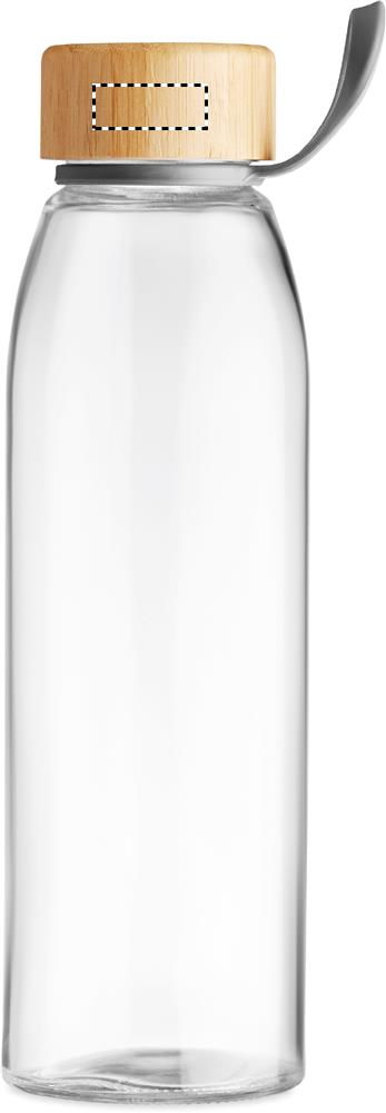 Glass bottle 500 ml lid 22
