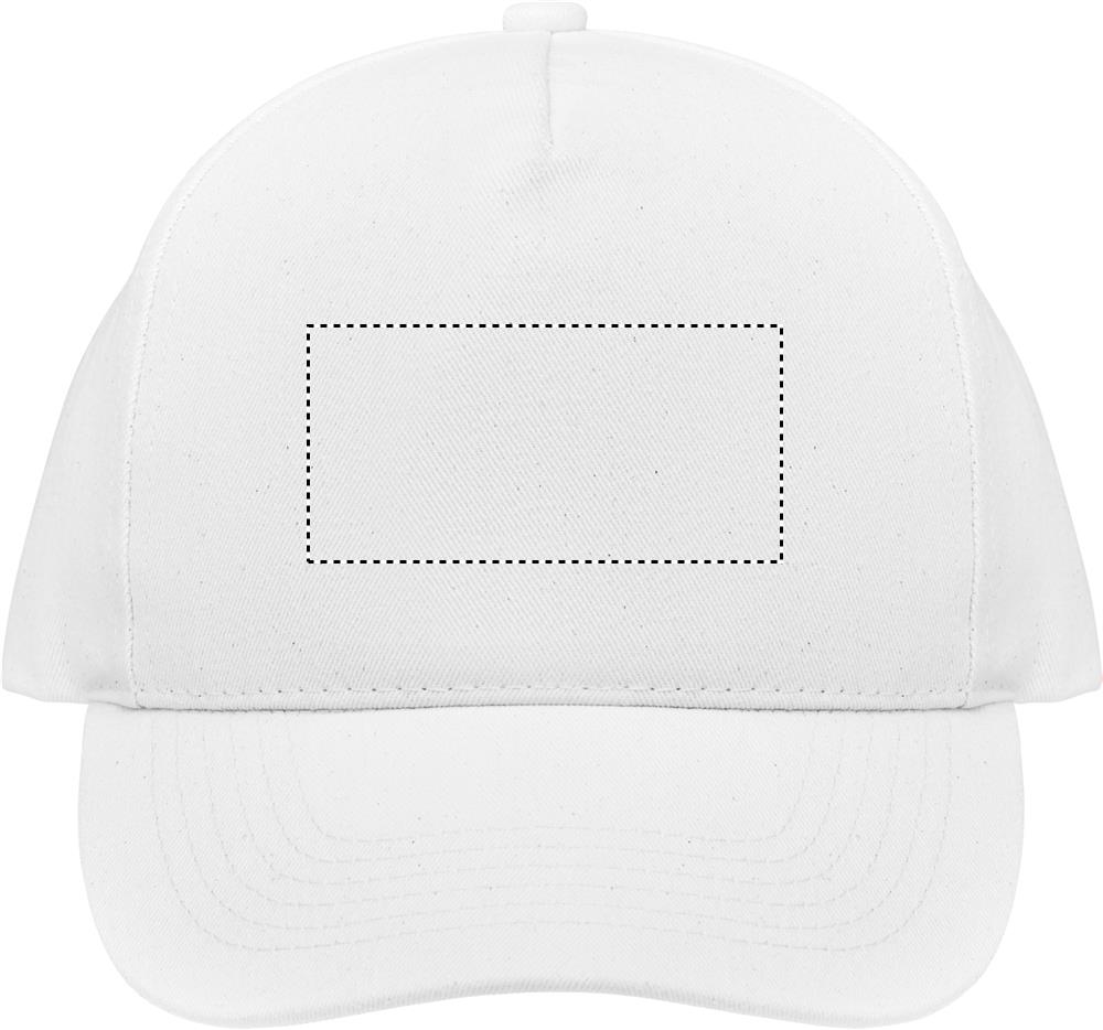 Organic cotton baseball cap front 06