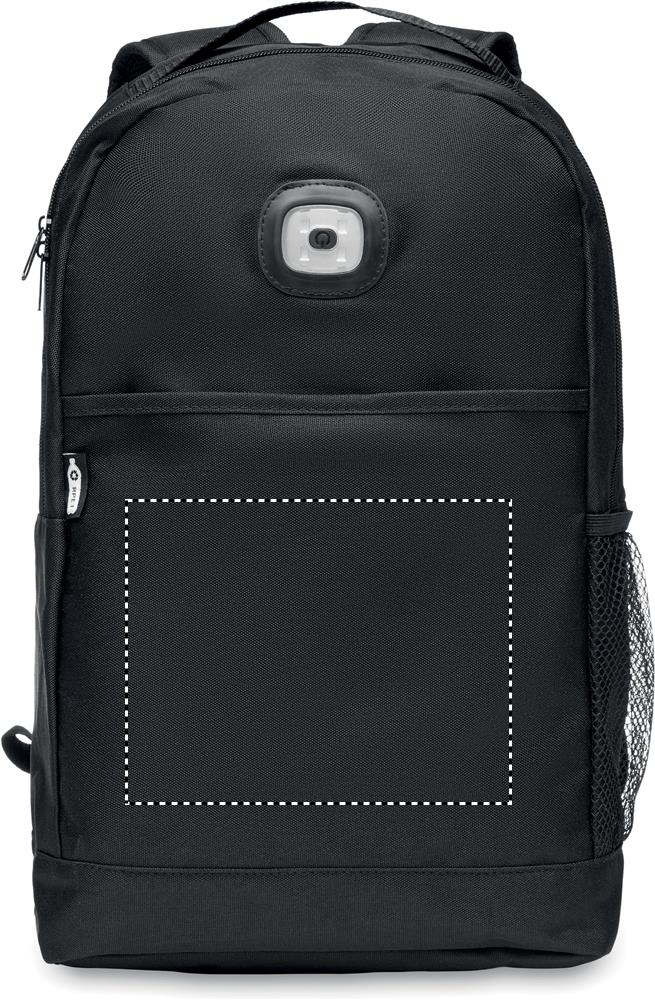 Backpack in RPET & COB light pocket screen 03