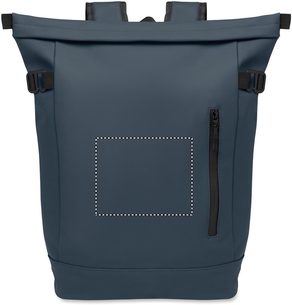 PU bicycle laptop backpack 20L front pocket 04