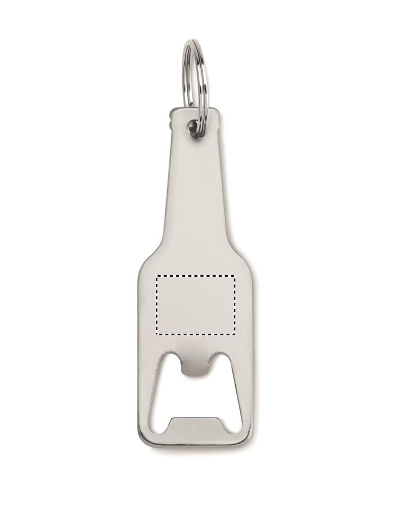 Aluminium bottle opener back 14