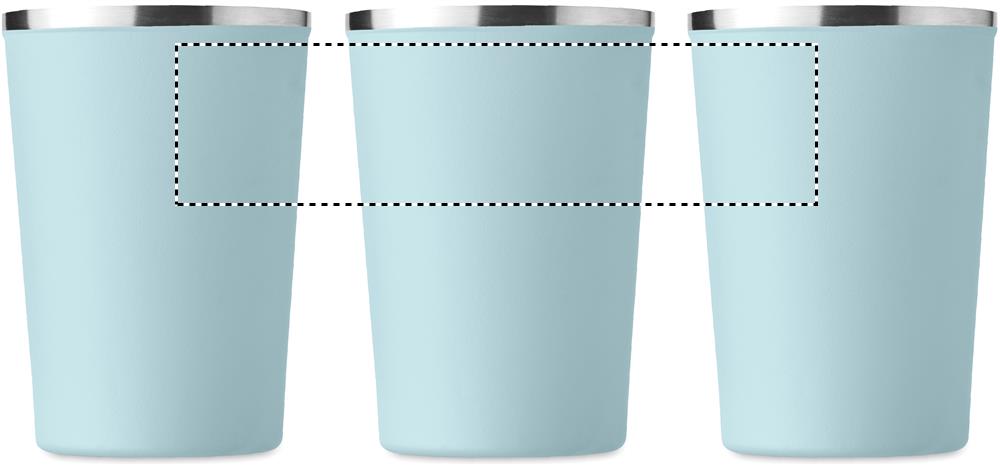 Double wall tumbler 350 ml roundscreen 66