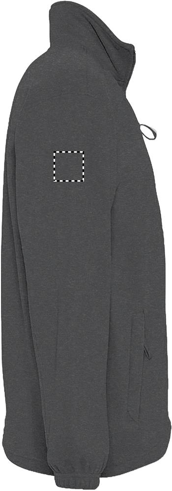 NORTH Zipped Fleece Jacket arm right gm
