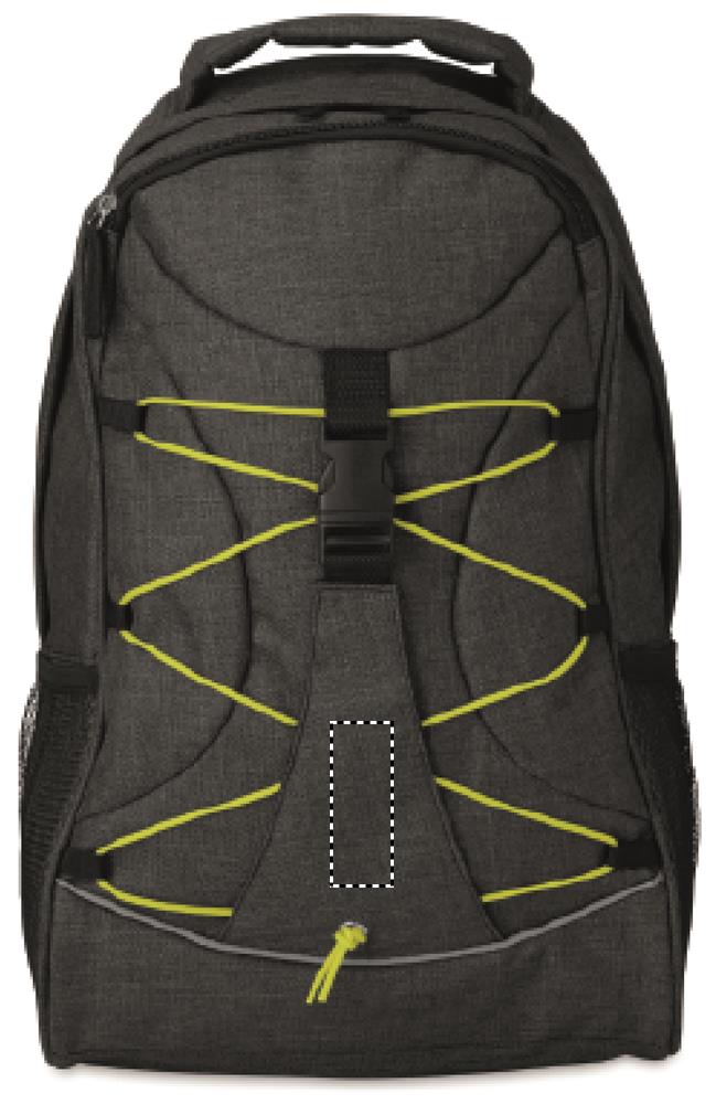 Glow in the dark backpack front band 09