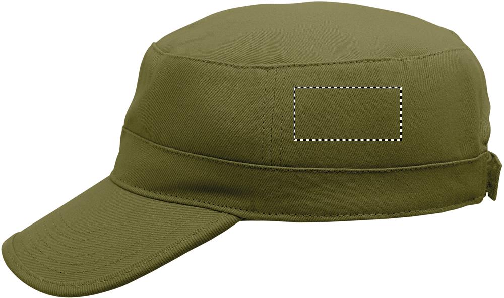 Cappello militare 260 gr/m² left side 49