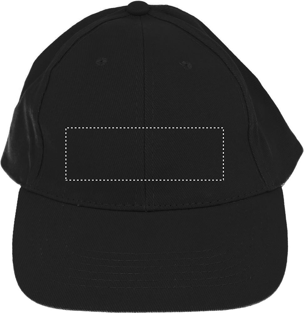 Cappello 6 segmenti front embroidery 03