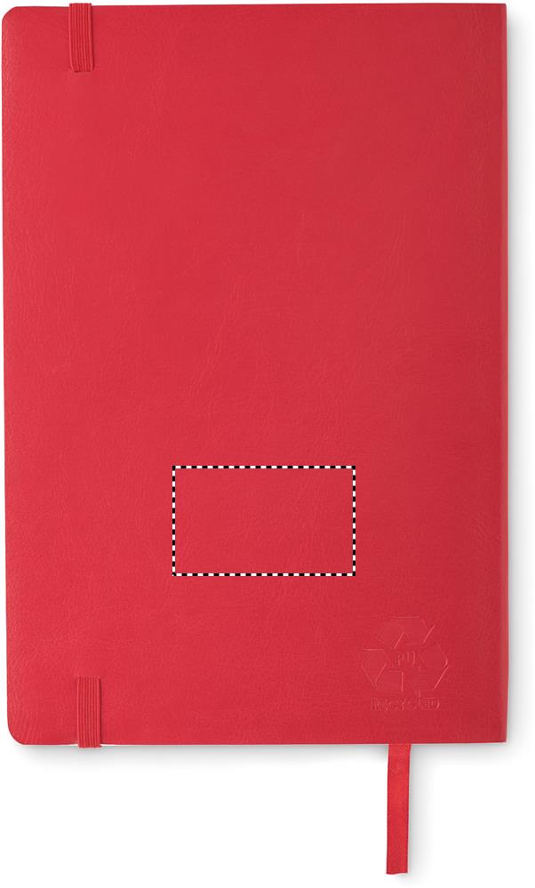Notebook A5 riciclato back pad 05