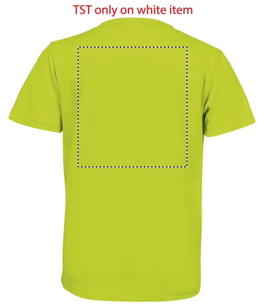 SPRINT KIDS SPORTS T-SHIRT back ne