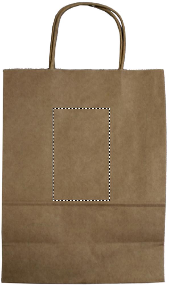 Gift paper bag medium 150 gr/m² back transfer 13