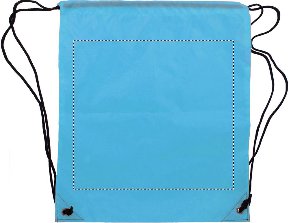 190T Polyester drawstring bag back 12