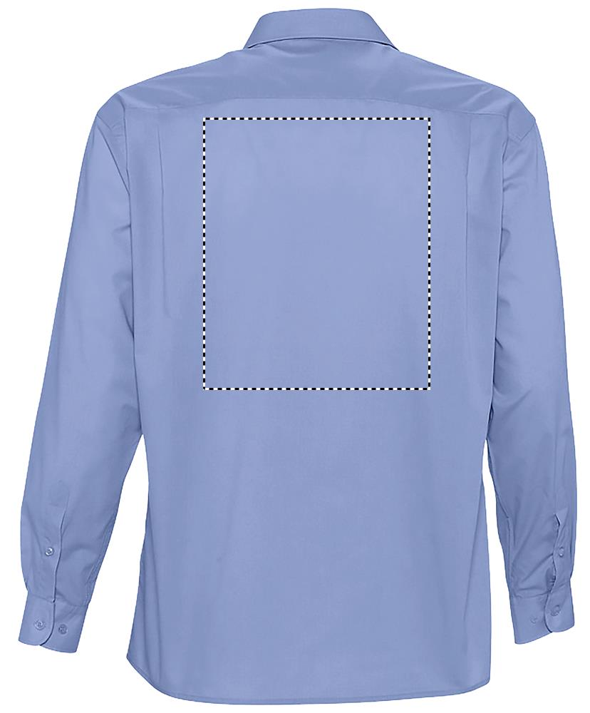 BALTIMORE POPLIN MEN SHIRT back mb