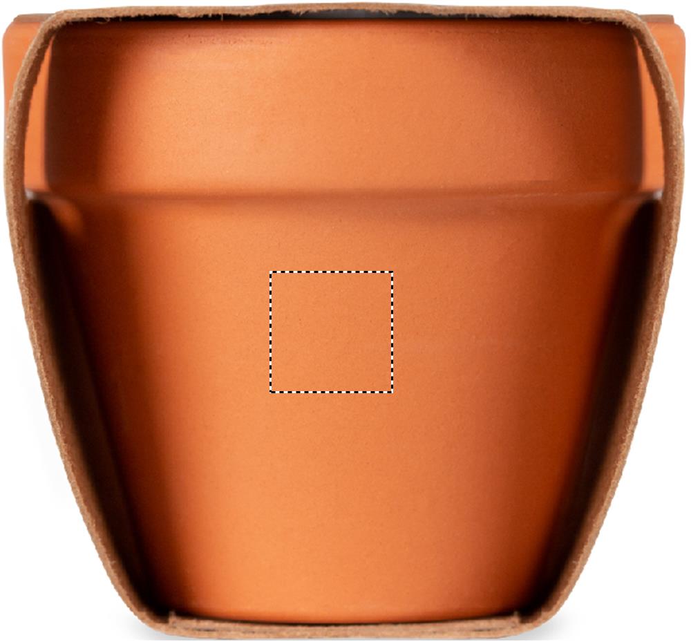 Terracotta pot 'poppy' pot pad 40