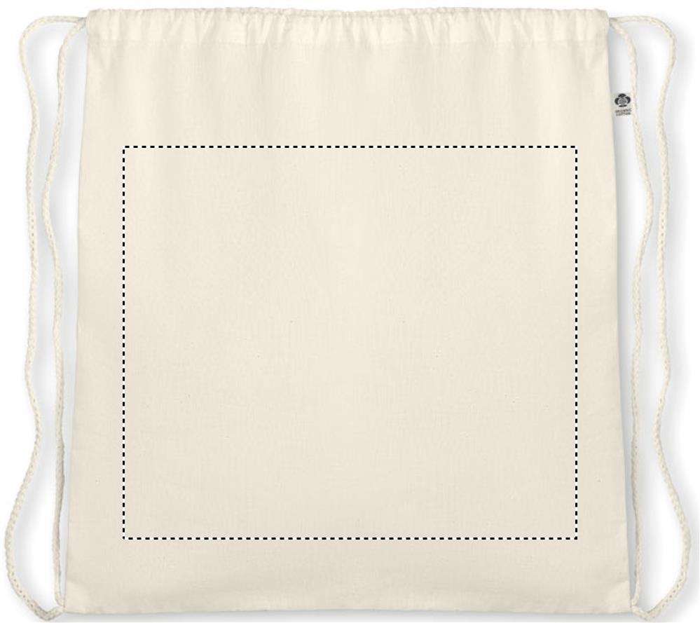 105gr/m² organic cotton bag front td1 13