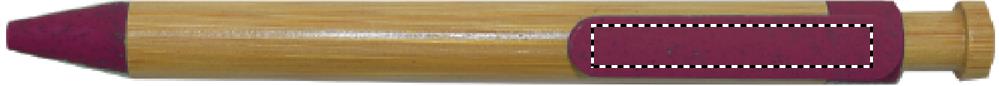 Bamboo/Wheat-Straw ABS ball pen clip 05