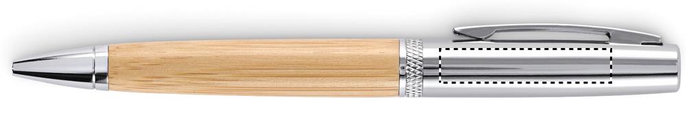 Penna a sfera a rotazione in metal clip right handed 40