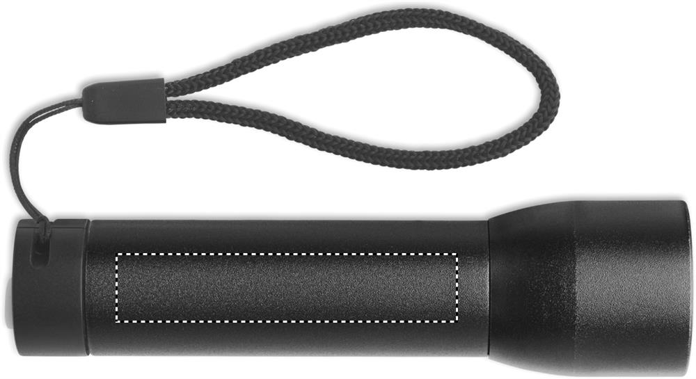 Aluminium rechargeable torch side 2 03