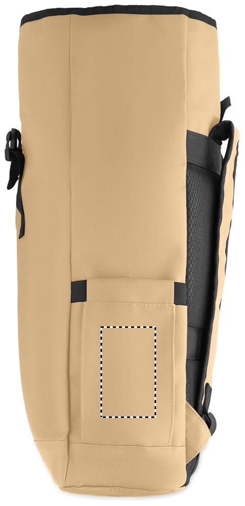 Zaino Rolltop per laptop 600D pocket right 39