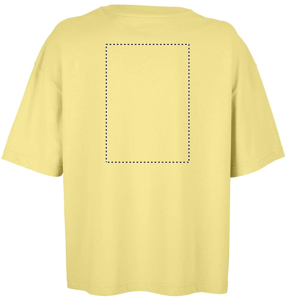 BOXY WOMEN T-SHIRT OVERSIZE back ly