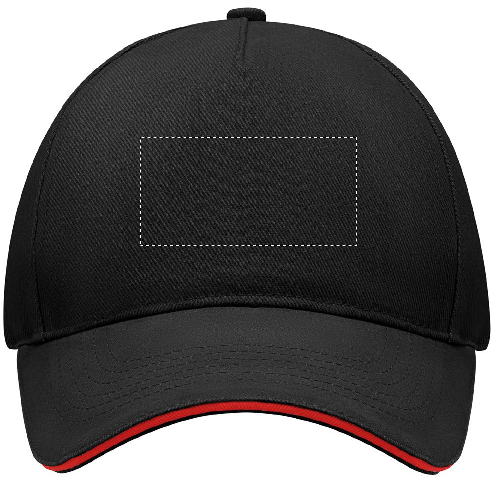 Cappellino a 5 pannelli front 83