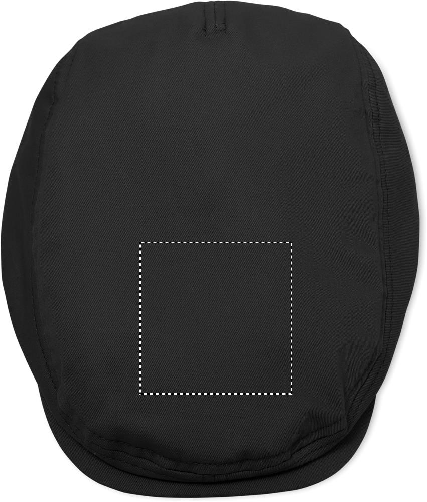 Newsboy flat cap 235 gr/m² top 03