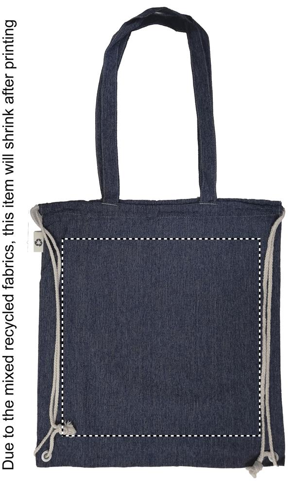 140gr/m² recycled fabric bag front 04