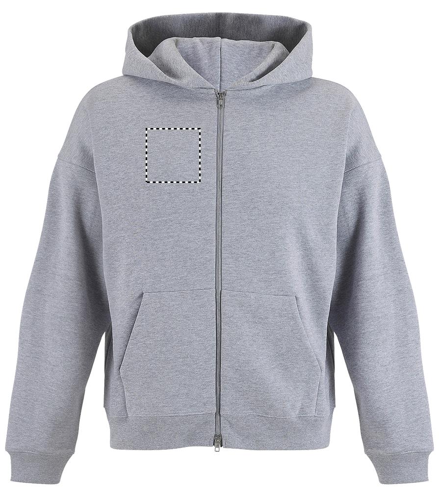 ELIOTT FULLZIP HOODIE chest right gy