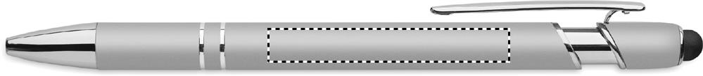 Penna in alluminio riciclato clip right handed 14