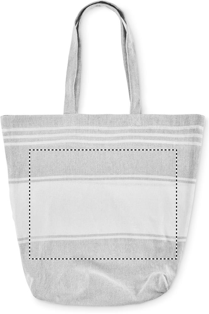 Borsa da spiaggia con telo bag side 1 07