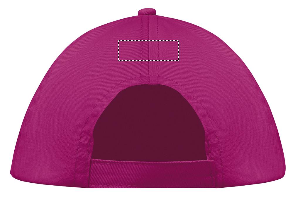 BUZZ FIVE PANEL CAP back fu