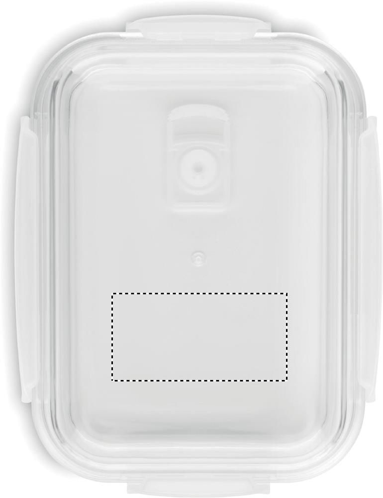 Glass lunchbox & PP lid 900ml lid 22