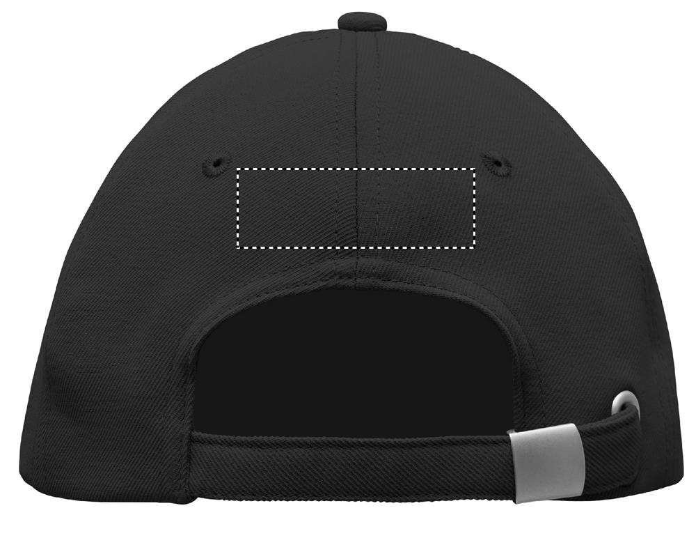 RPET 5 panel baseball cap back 03