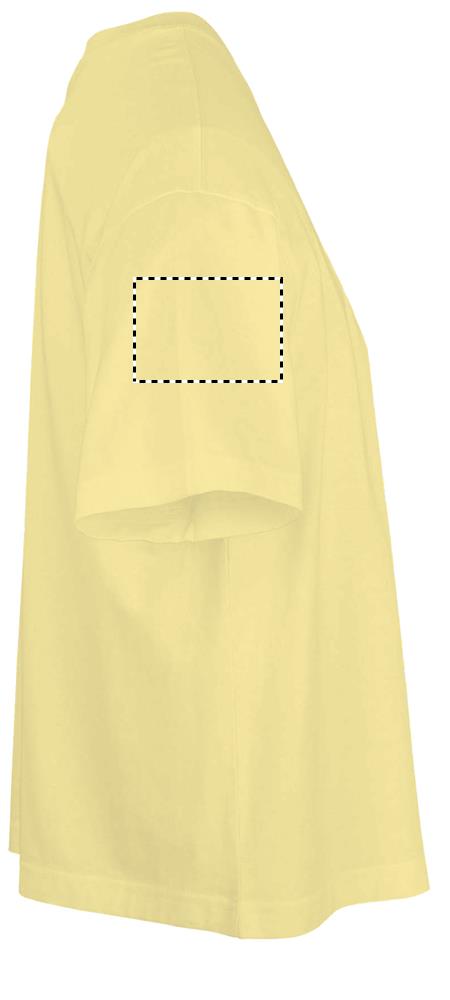 BOXY WOMEN OVERSIZE T-SHIRT arm right ly