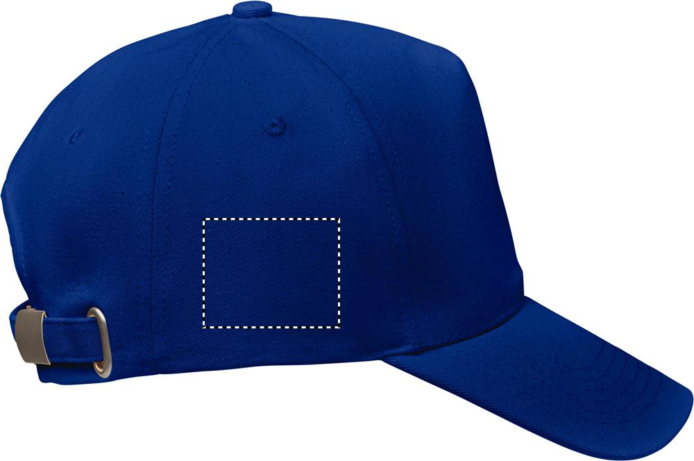 Organic cotton baseball cap right side 04