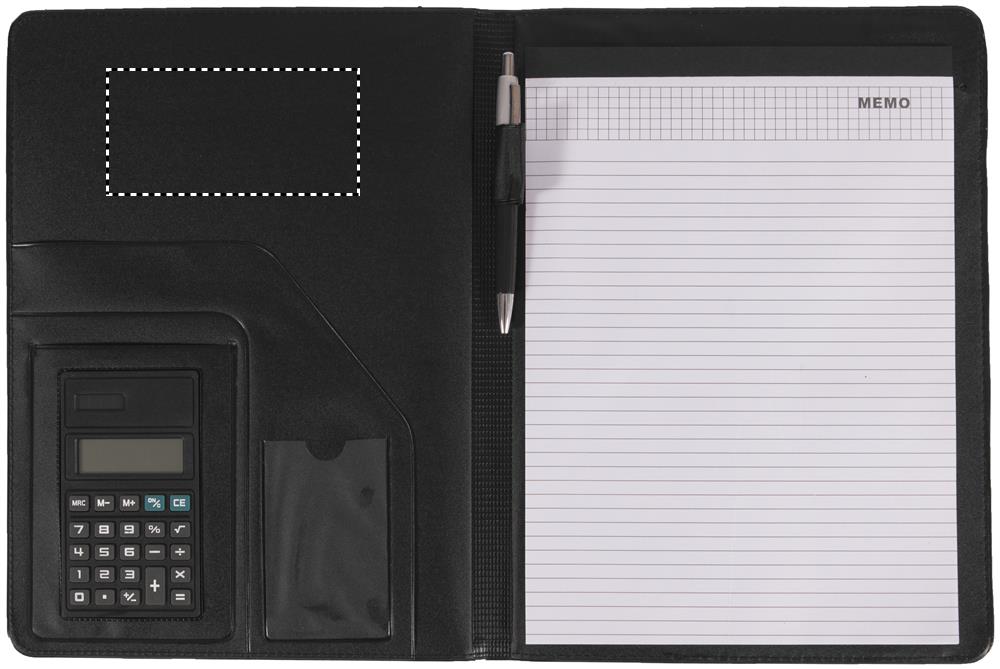 A4 conference folder calculator inside top left 03