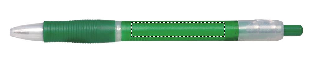 Ball pen with rubber grip roundscreen 24