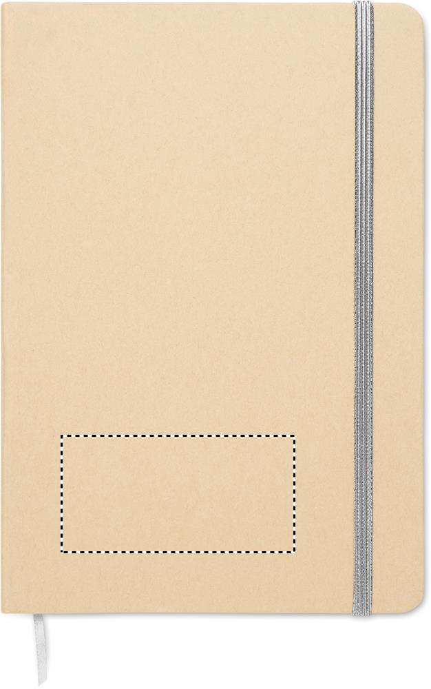 Colour revealing A5 notebook front pad 14