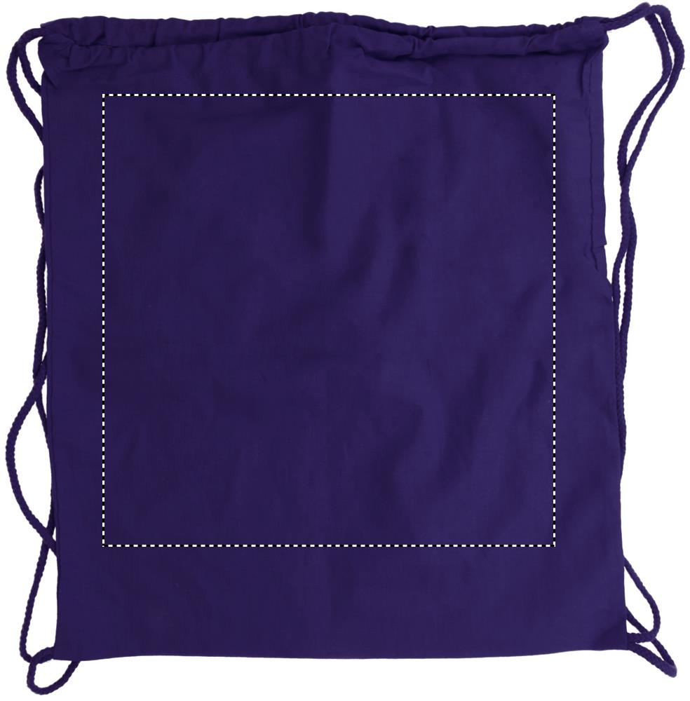 100gr/m² cotton drawstring bag back 04
